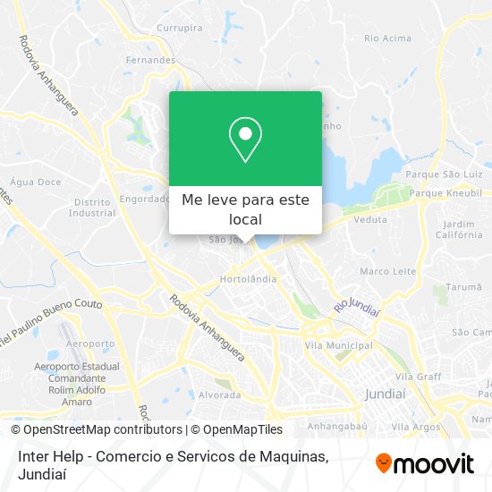 Inter Help - Comercio e Servicos de Maquinas mapa