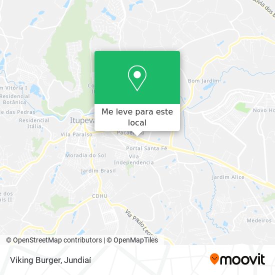 Viking Burger mapa