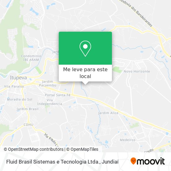 Fluid Brasil Sistemas e Tecnologia Ltda. mapa