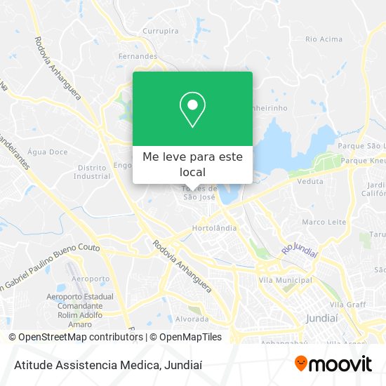Atitude Assistencia Medica mapa