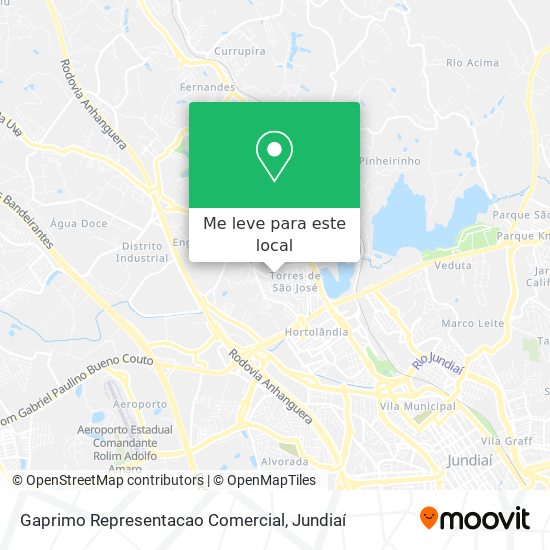 Gaprimo Representacao Comercial mapa
