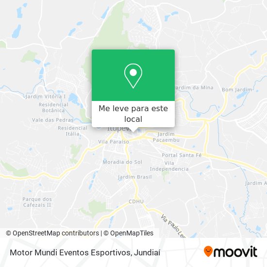 Motor Mundi Eventos Esportivos mapa