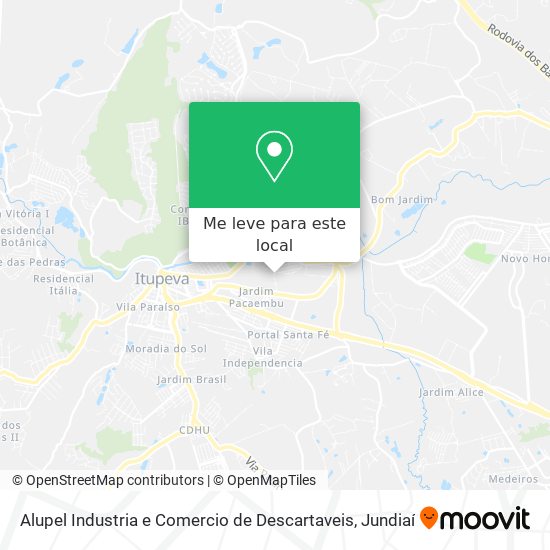 Alupel Industria e Comercio de Descartaveis mapa