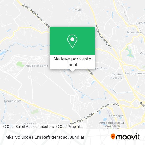 Mks Solucoes Em Refrigeracao mapa