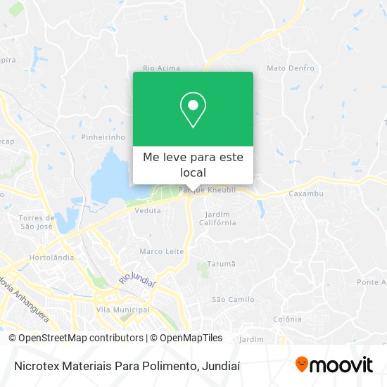 Nicrotex Materiais Para Polimento mapa