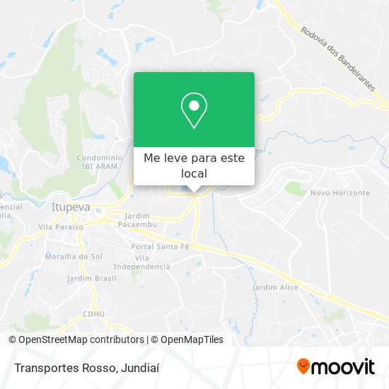 Transportes Rosso mapa