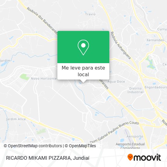 RICARDO MIKAMI PIZZARIA mapa