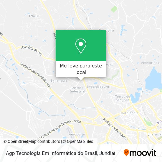 Agp Tecnologia Em Informática do Brasil mapa