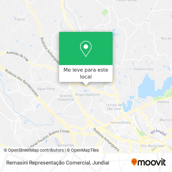 Remasini Representação Comercial mapa
