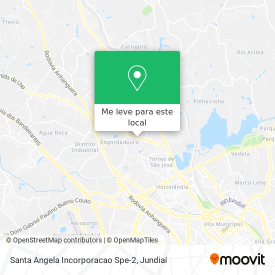 Santa Angela Incorporacao Spe-2 mapa