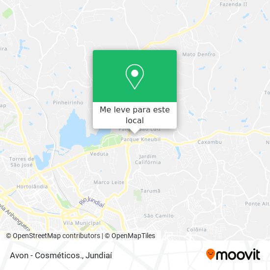 Avon - Cosméticos. mapa