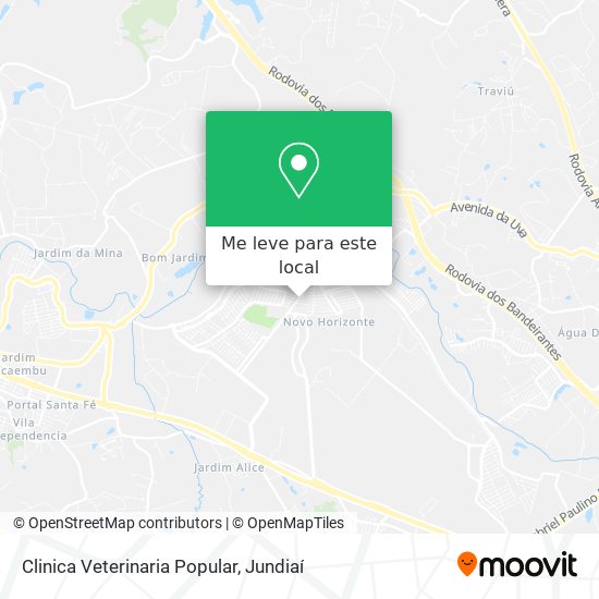 Clinica Veterinaria Popular mapa