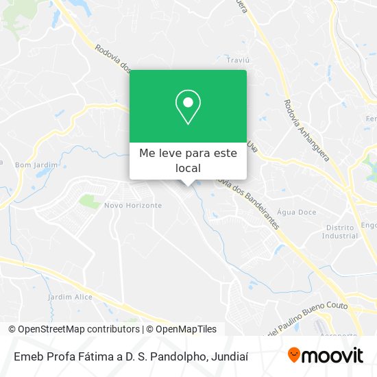 Emeb Profa Fátima a D. S. Pandolpho mapa