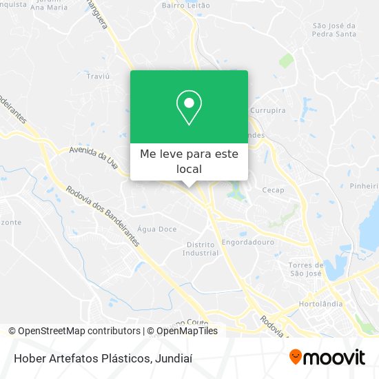Hober Artefatos Plásticos mapa