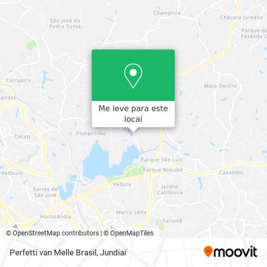 Perfetti van Melle Brasil mapa