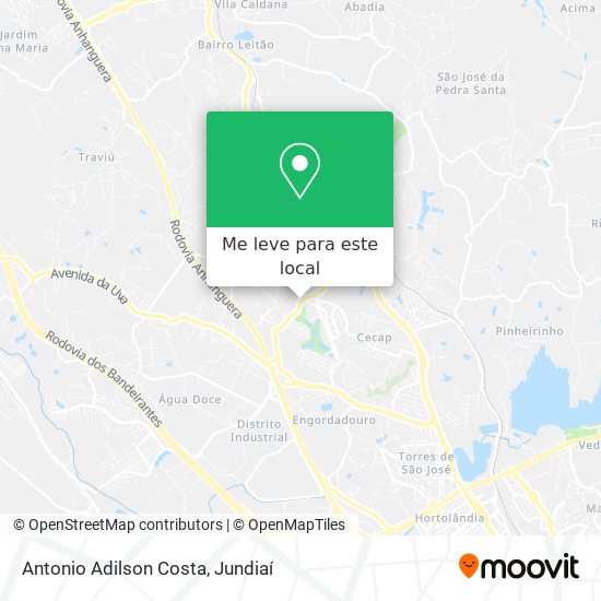Antonio Adilson Costa mapa