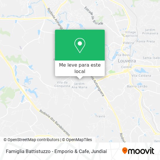 Famiglia Battistuzzo - Emporio & Cafe mapa