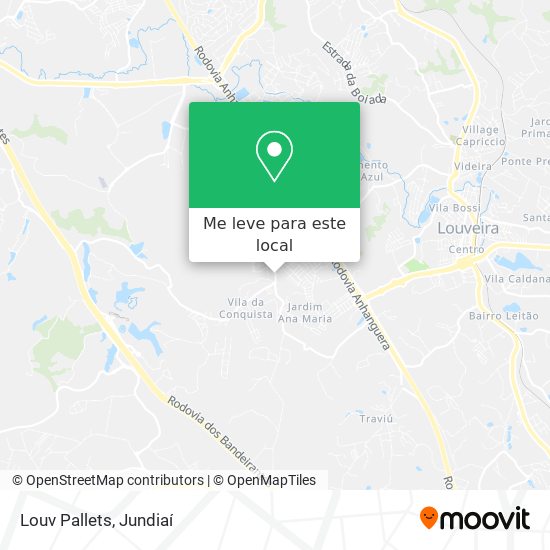 Louv Pallets mapa