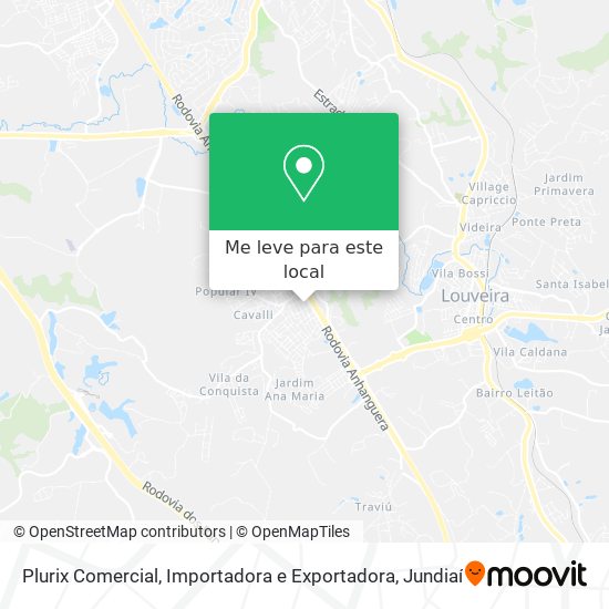 Plurix Comercial, Importadora e Exportadora mapa