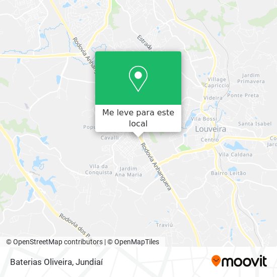 Baterias Oliveira mapa