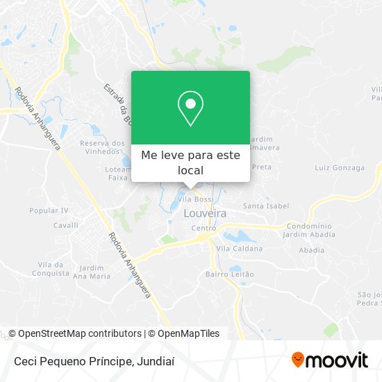 Ceci Pequeno Príncipe mapa