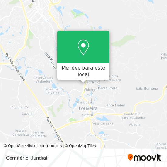 Cemitério mapa
