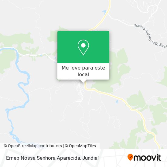 Emeb Nossa Senhora Aparecida mapa
