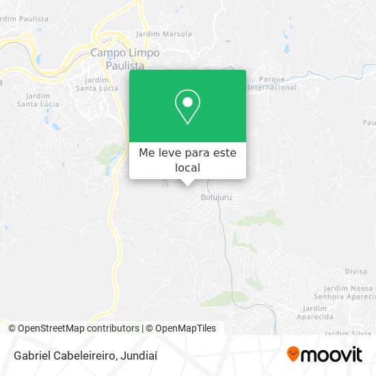 Gabriel Cabeleireiro mapa