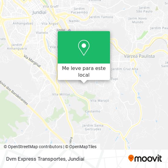 Dvm Express Transportes mapa