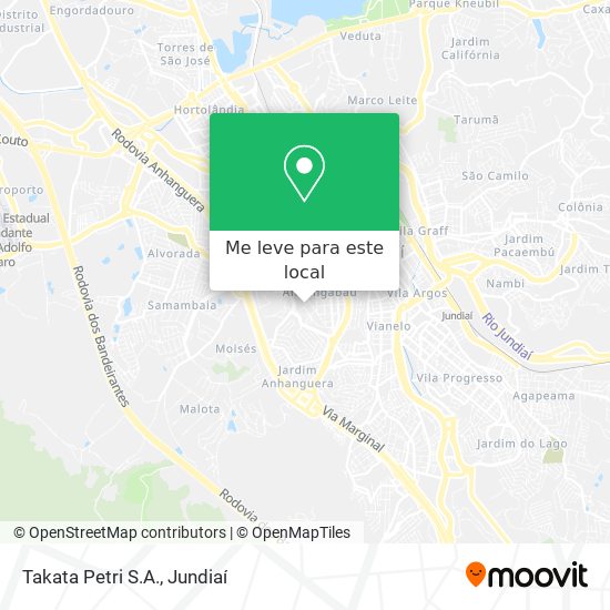 Takata Petri S.A. mapa