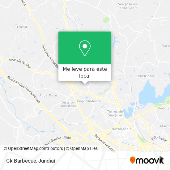 Gk Barbecue mapa