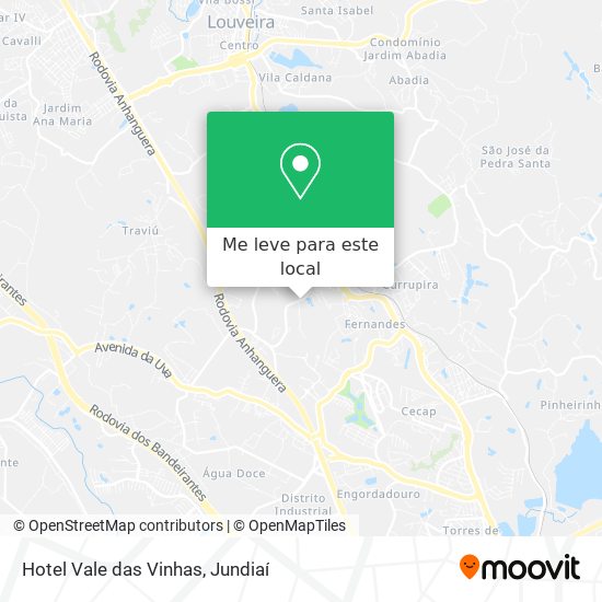 Hotel Vale das Vinhas mapa