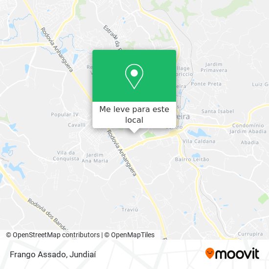 Frango Assado mapa