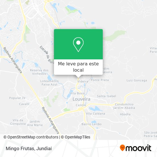 Mingo Frutas mapa