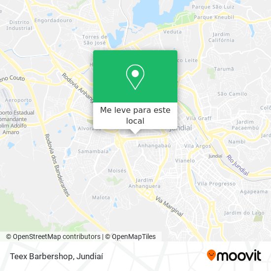 Teex Barbershop mapa