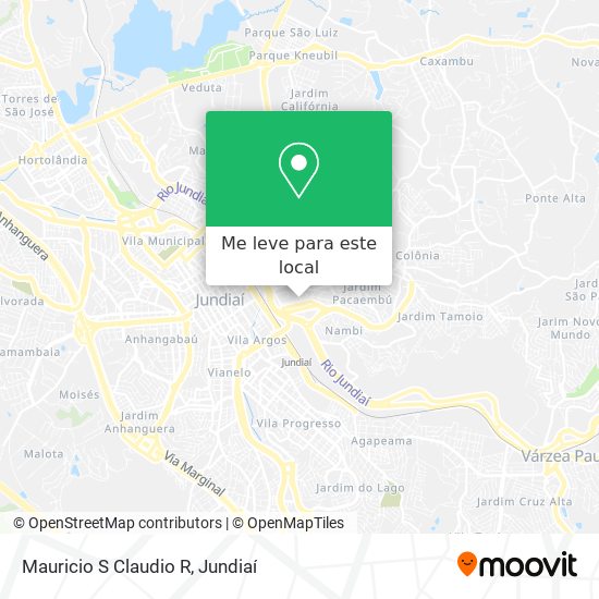 Mauricio S Claudio R mapa