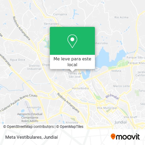 Meta Vestibulares mapa