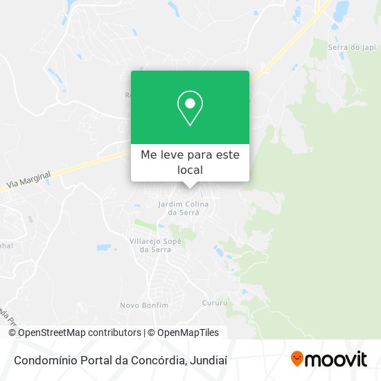 Condomínio Portal da Concórdia mapa