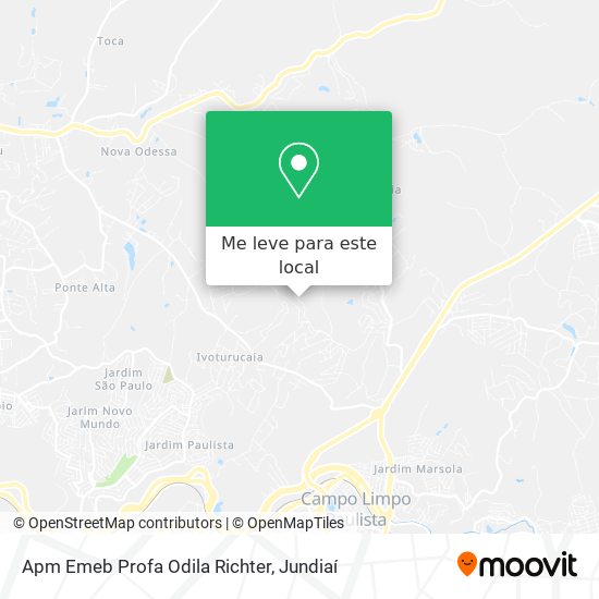 Apm Emeb Profa Odila Richter mapa