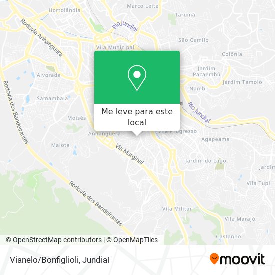 Vianelo/Bonfiglioli mapa