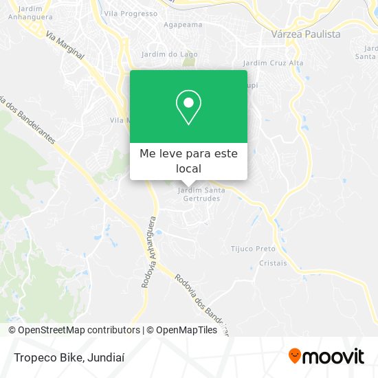 Tropeco Bike mapa