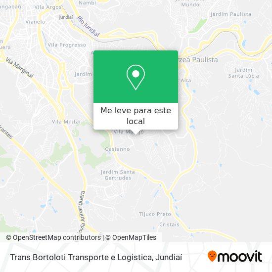 Trans Bortoloti Transporte e Logistica mapa