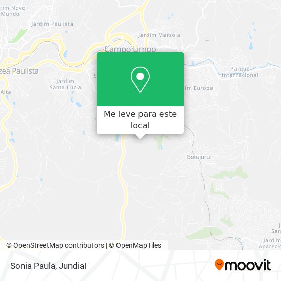 Sonia Paula mapa
