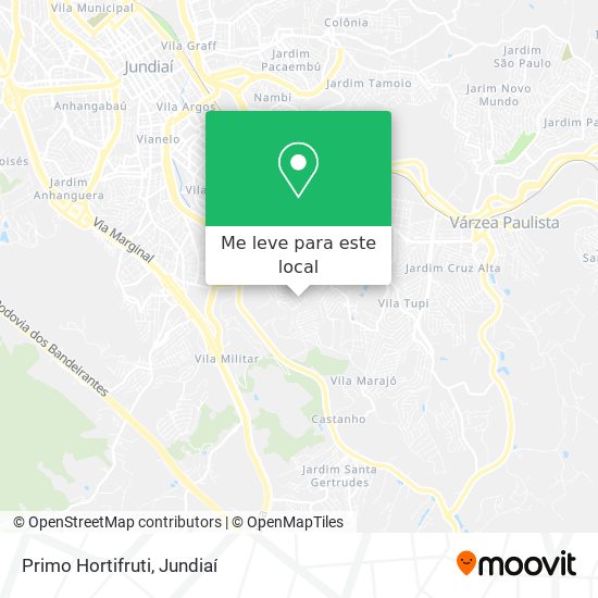 Primo Hortifruti mapa