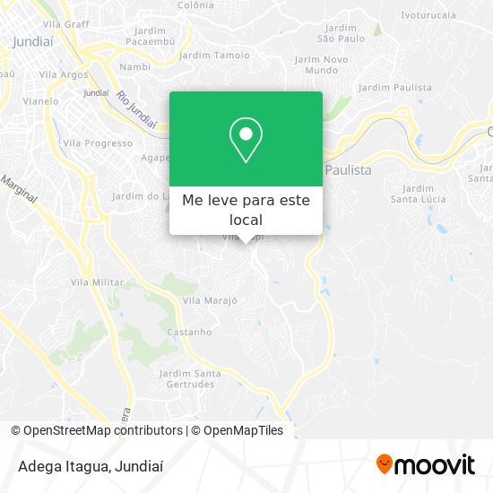 Adega Itagua mapa