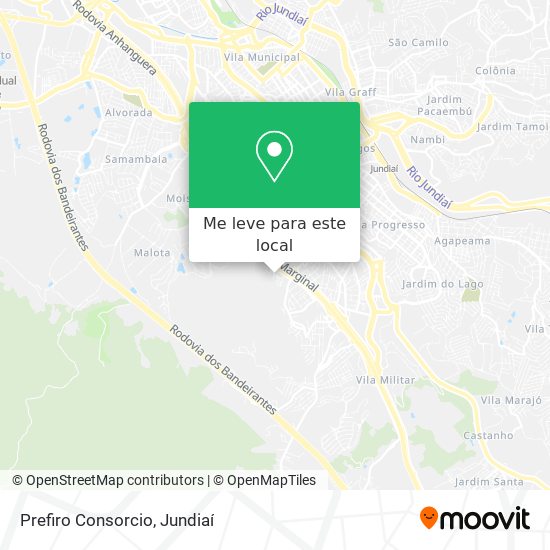 Prefiro Consorcio mapa