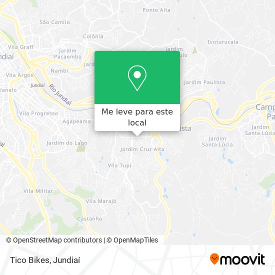 Tico Bikes mapa