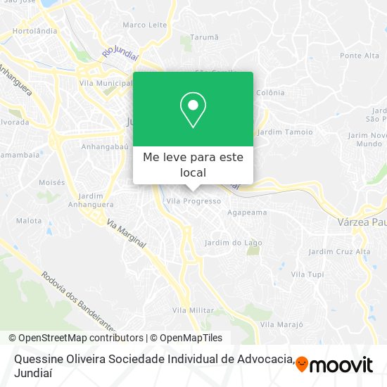 Quessine Oliveira Sociedade Individual de Advocacia mapa