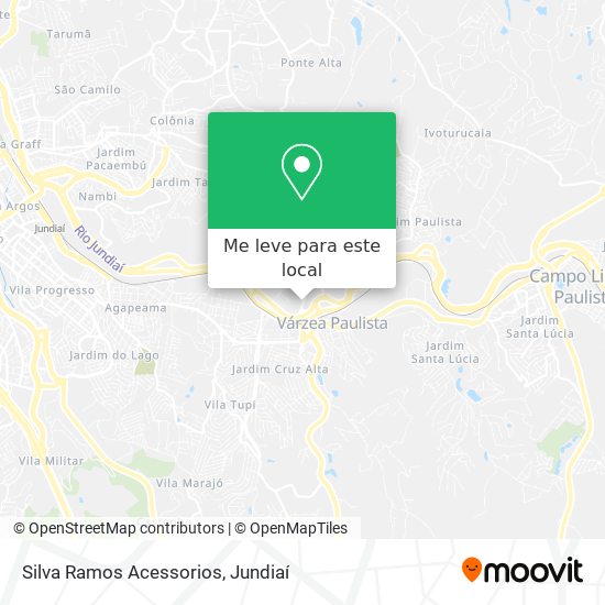 Silva Ramos Acessorios mapa