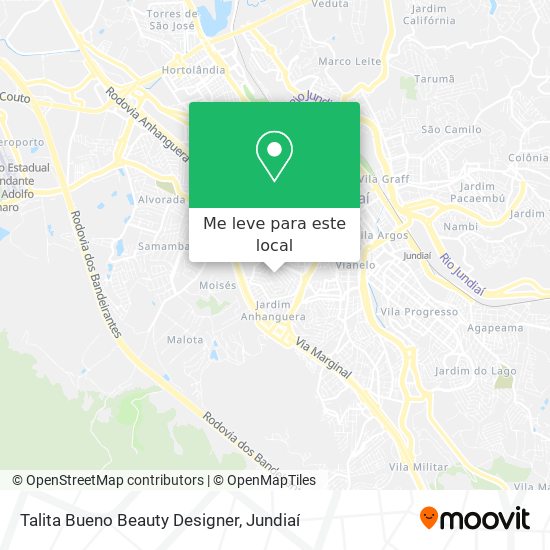 Talita Bueno Beauty Designer mapa